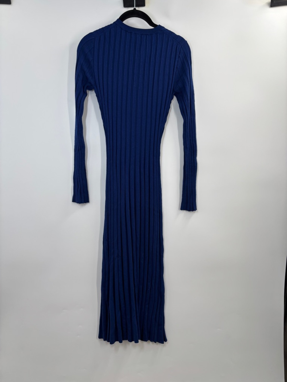 J.CREW Belted Pleated Wool-Blend Sweater Dress - Picture 7 of 7